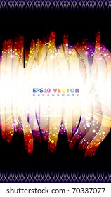 Lights, vector background.Eps10.