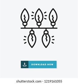 Lights vector icon