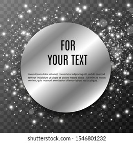 Lights vector. Lights on a transparent background. Vector design.