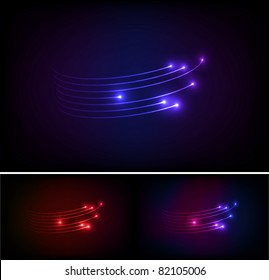 Light's Waves (vector background)