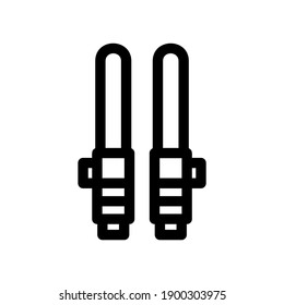 lightsaber icon or logo isolated sign symbol vector illustration - high quality black style vector icons
