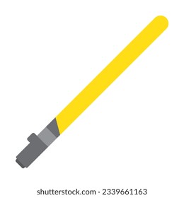 diseño del logotipo de la ilustración del vector de icono de sable de luz