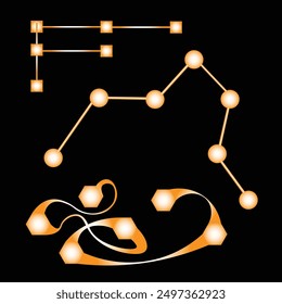 
lights.light lines, light rays.editing.design. graph.electonics. background