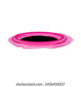lightspeed portal vfx cartoon. hyperspace world, time interstellar, landscape effect lightspeed portal vfx sign. isolated symbol vector illustration