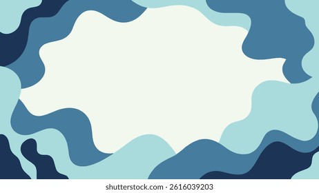 A light-toned, abstract graphic with a soft-blue, rounded frame.