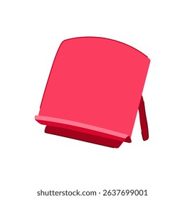 lightweight book reading stand cartoon. desktop bamboo, metal wood, plastic multifunctional lightweight book reading stand sign. isolated symbol vector illustration