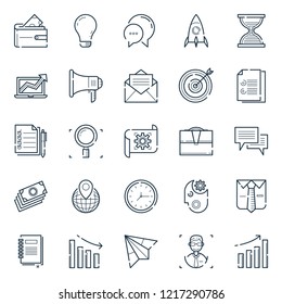 Lightweight Business Icon Collection