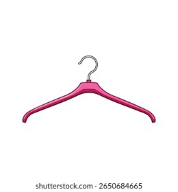 caricatura de plástico de cabide leve. cloorganization nonslip, versátil ecofriendly, resistente acessível sinal de plástico de cabide leve. símbolo isolado ilustração vetor