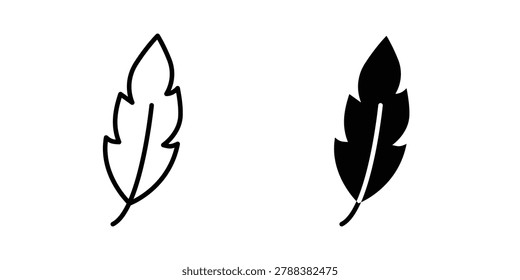 lightweight icon design. Black outline pictogram