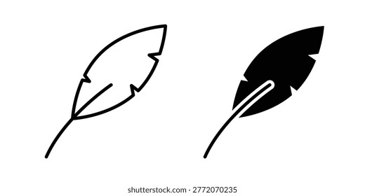 lightweight icon symbol. Icon in flat style and line. Black and white