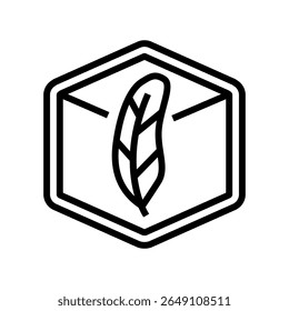 vetor de ícone de linha leve. sinal leve. símbolo de contorno isolado ilustração preta