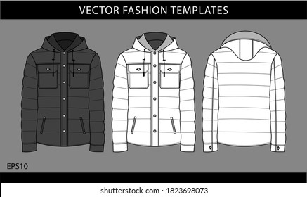 Puffer Jacket Template Hd Stock Images Shutterstock - roblox puffy jacket