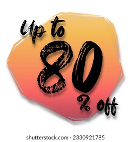 Ligo icon Best seller, big deals, summer sale, weekend sale, flash sale, boxing day, special offer, up to 5 10 15 20 25 30 35 40 45 50 60 70 80 90 percent offorange twilight color