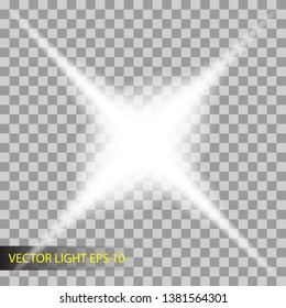 ligting effect , illumination collection vector ,event decor celebration , background tranparant eps 10