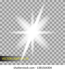 ligting effect , illumination collection vector ,event decor celebration , background tranparant eps 10