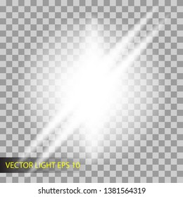 ligting effect , illumination collection vector ,event decor celebration , background tranparant eps 10