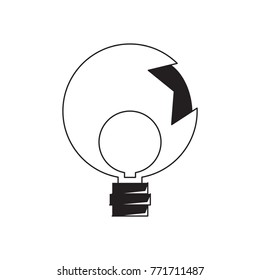 lihgt bulb icon image