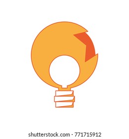 lihgt bulb icon image
