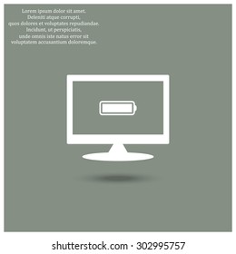 li-ion battery. icon. vector design