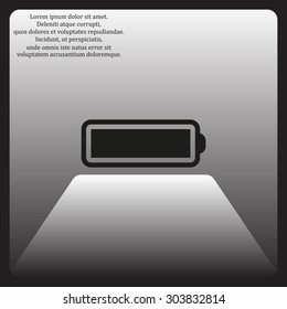 li-ion battery. icon. vector design