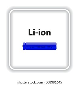 li-ion battery. icon. vector design