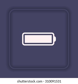 li-ion battery. icon. vector design
