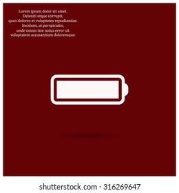 li-ion battery. icon. vector design