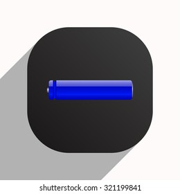 li-ion battery. icon. vector design