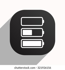 li-ion battery. icon. vector design