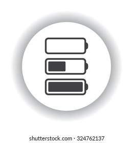 li-ion battery. icon. vector design