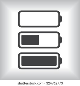 li-ion battery. icon. vector design