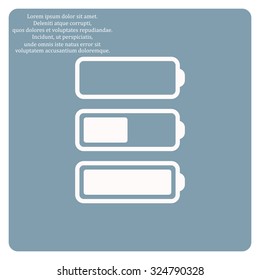 li-ion battery. icon. vector design