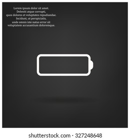 li-ion battery. icon. vector design