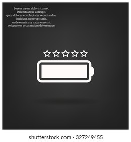 li-ion battery. icon. vector design