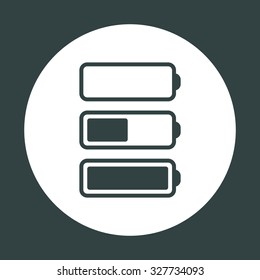 li-ion battery. icon. vector design