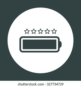 li-ion battery. icon. vector design