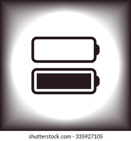 li-ion battery. icon. vector design