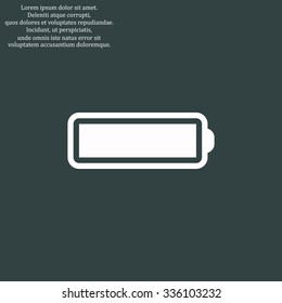 li-ion battery. icon. vector design