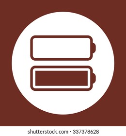 li-ion battery. icon. vector design