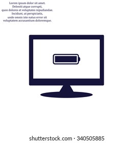 li-ion battery. icon. vector design