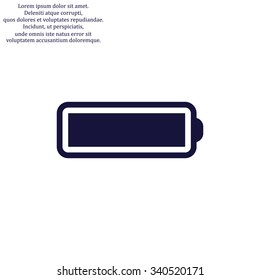 li-ion battery. icon. vector design