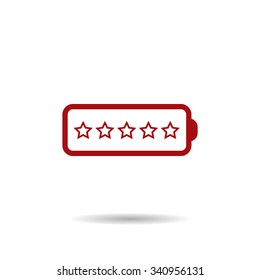 li-ion battery. icon. vector design