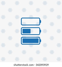 li-ion battery. icon. vector design