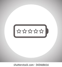 li-ion battery. icon. vector design