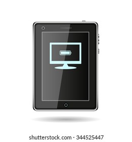li-ion battery. icon. vector design