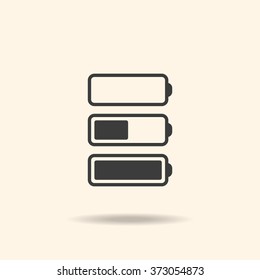 li-ion battery. icon. vector design