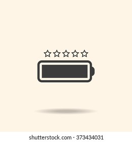 li-ion battery. icon. vector design