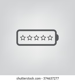 li-ion battery. icon. vector design