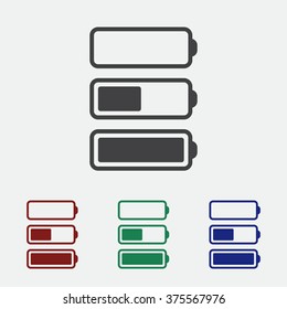 li-ion battery. icon. vector design