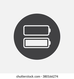 li-ion battery. icon. vector design